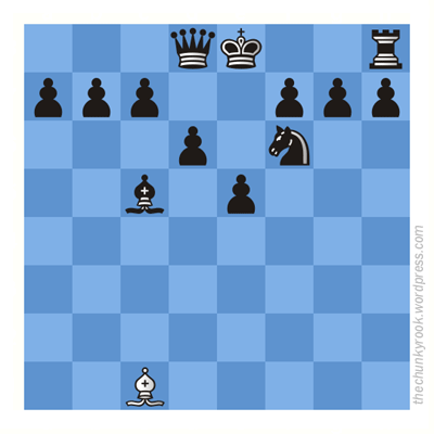 Hidden Line in Ruy Lopez Chess Opening